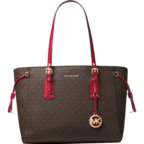 michael michael kors voyager truffle tote|Michael Kors zip top tote.